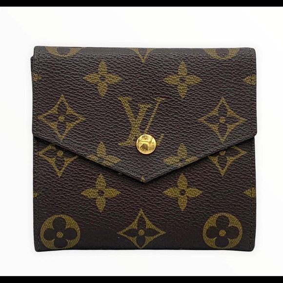$4️⃣8️⃣5️⃣LOUIS VUITTON Monogram Porte-Monnaie Billet Wallet - Picture 1 of 8